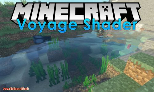 Voyager Shader for minecraft logo