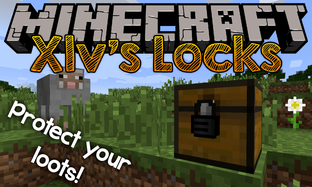 Xlv_s Locks mod for minecraft logo