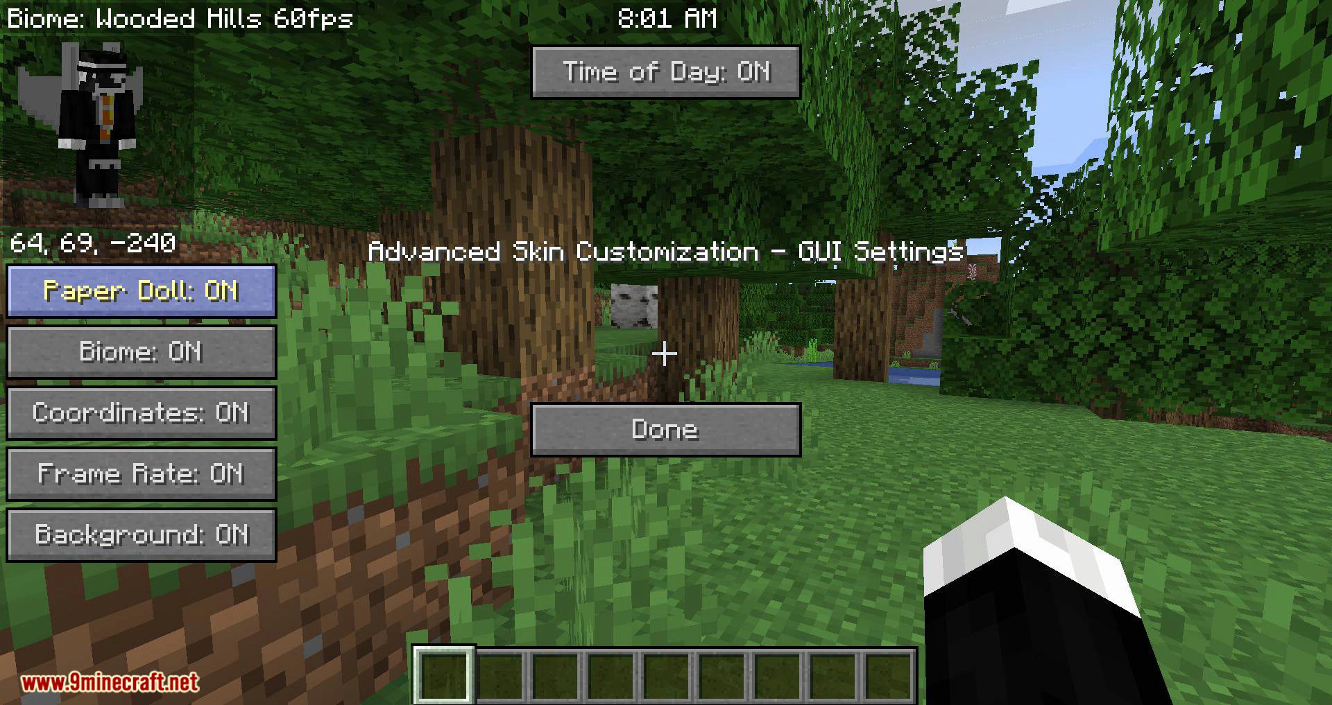 Advanced Skin Customization mod for minecraft 04