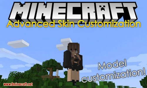 Advanced Skin Customization mod for minecraft logo