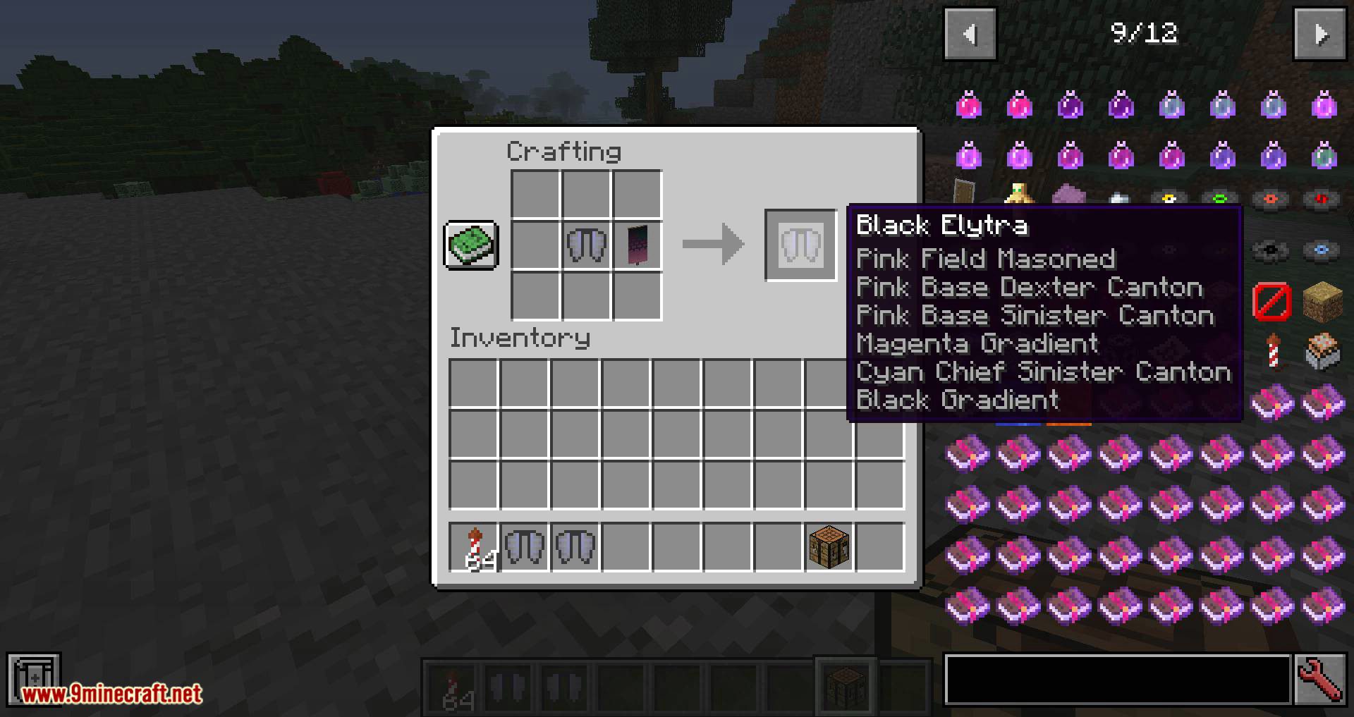 Banner Elytra mod for minecraft 06