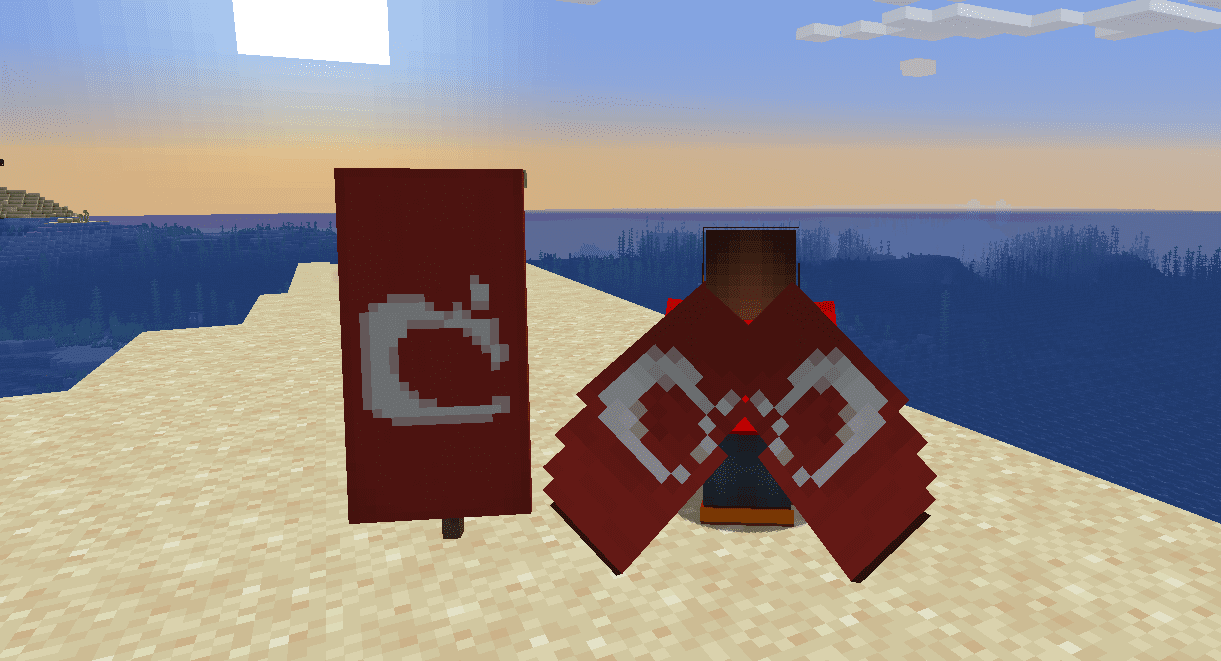 Banner Elytra mod for minecraft 24