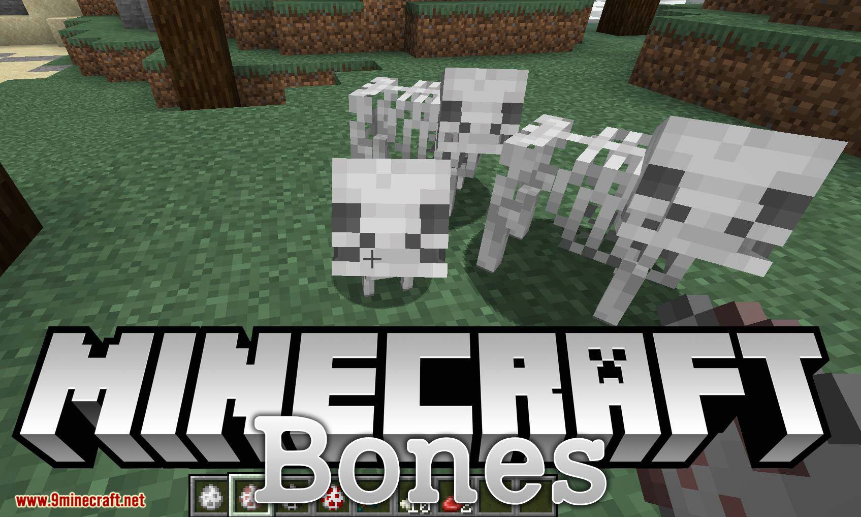 Bones mod for minecraft logo