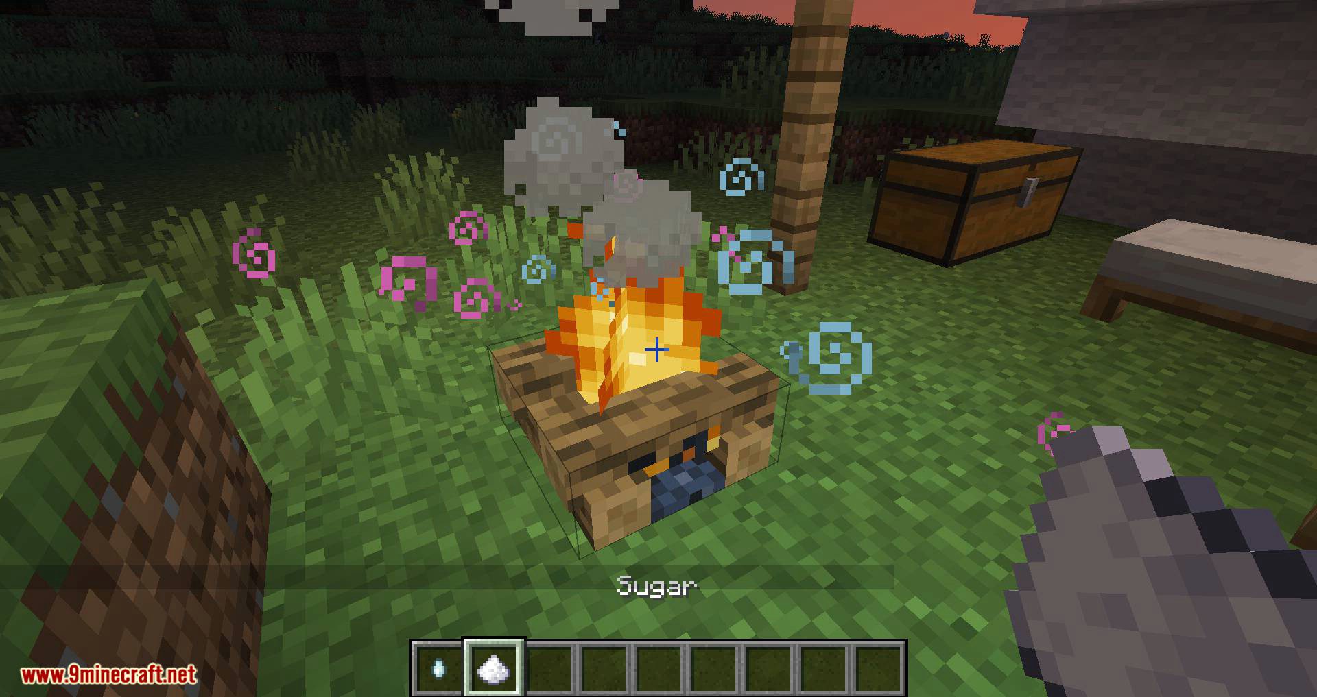 Campfire Incense mod for minecraft 05