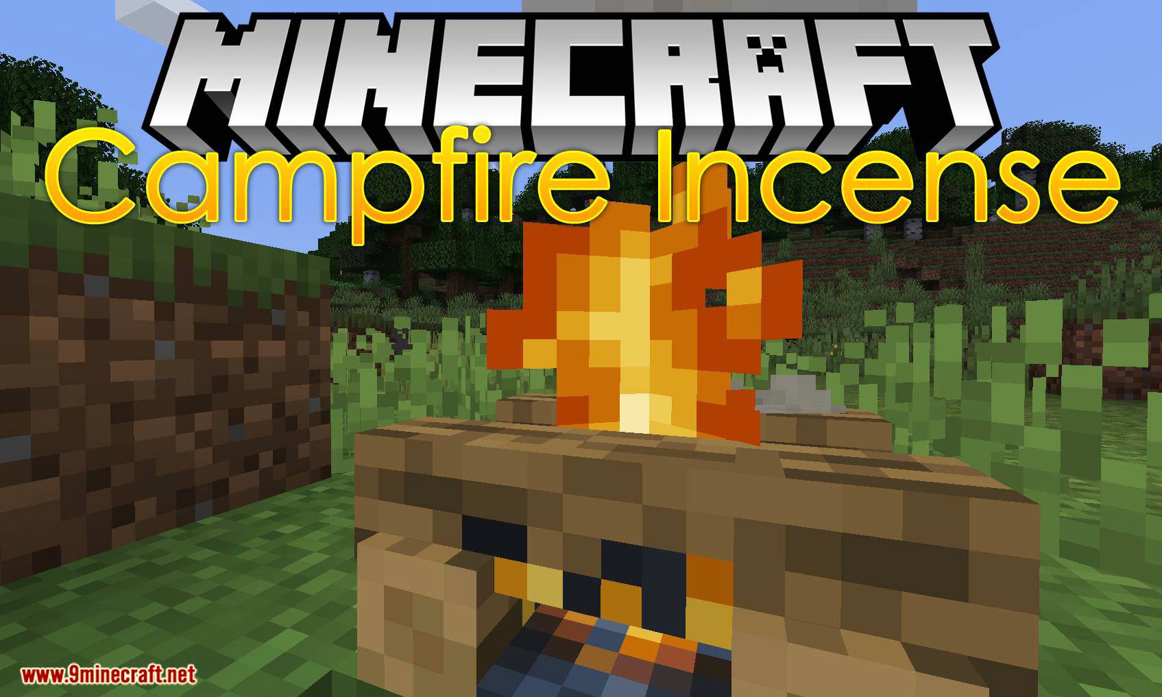 Campfire Incense mod for minecraft logo