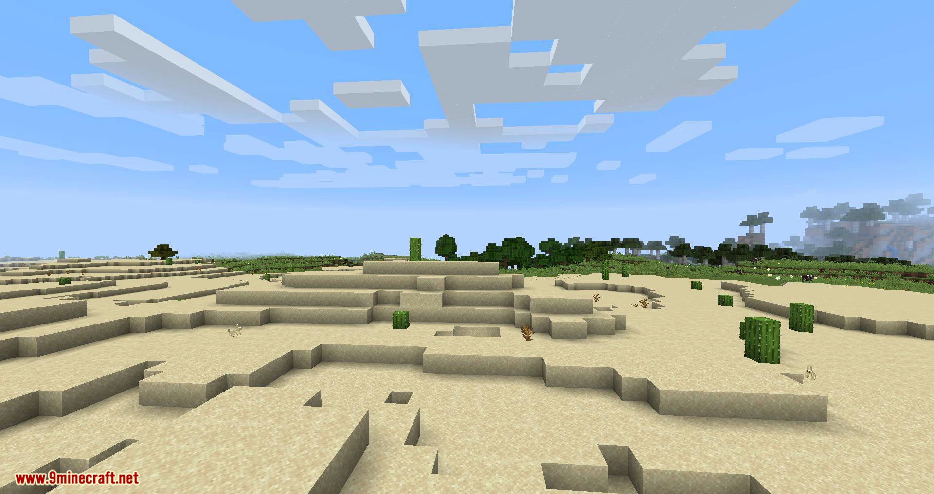 Clear Skies mod for minecraft 01