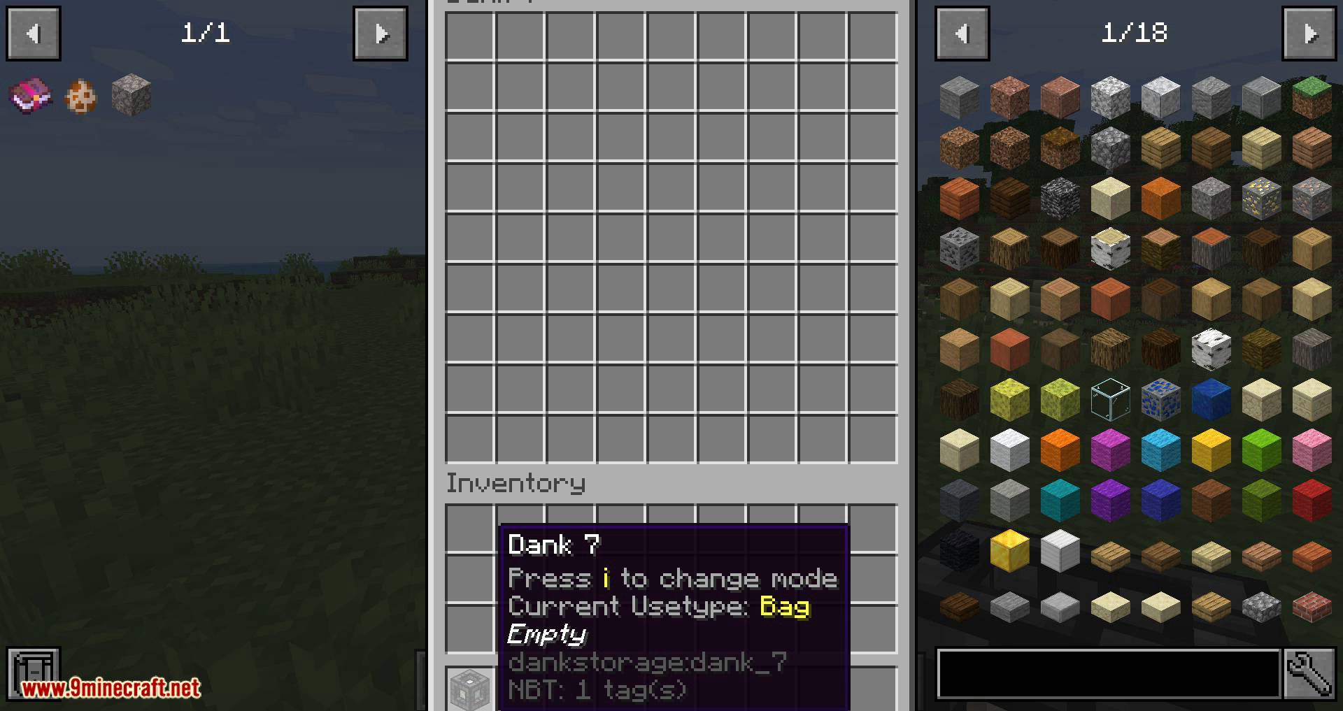 Dank Storage mod for minecraft 09