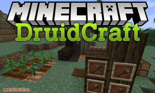 Druidcraft mod for minecraft logo