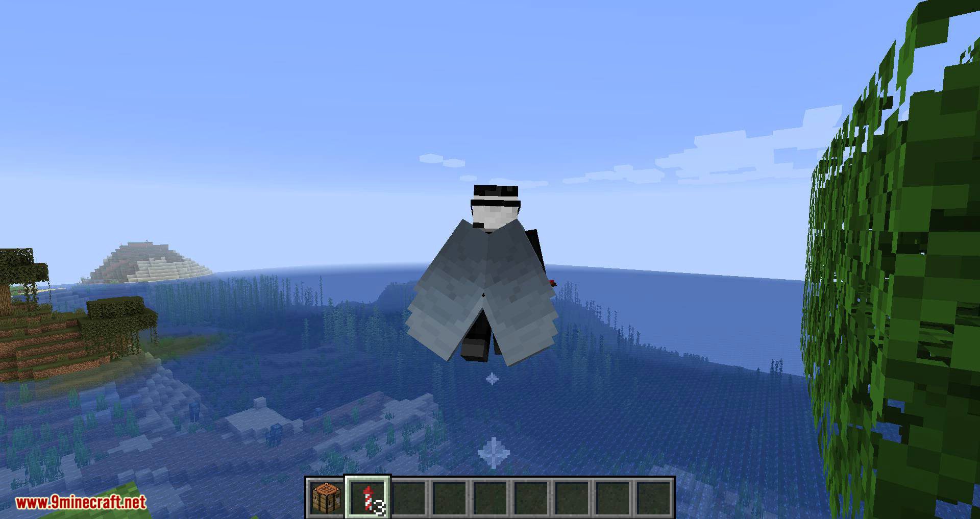 Easy Elytra Takeoff mod for minecraft 07