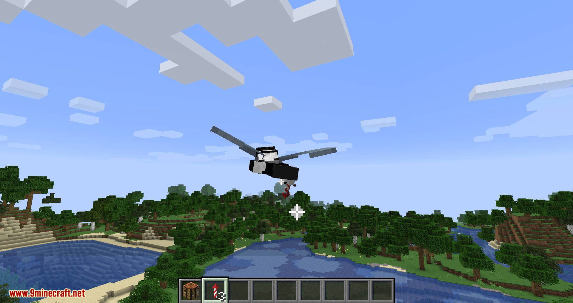 Easy Elytra Takeoff mod for minecraft 09