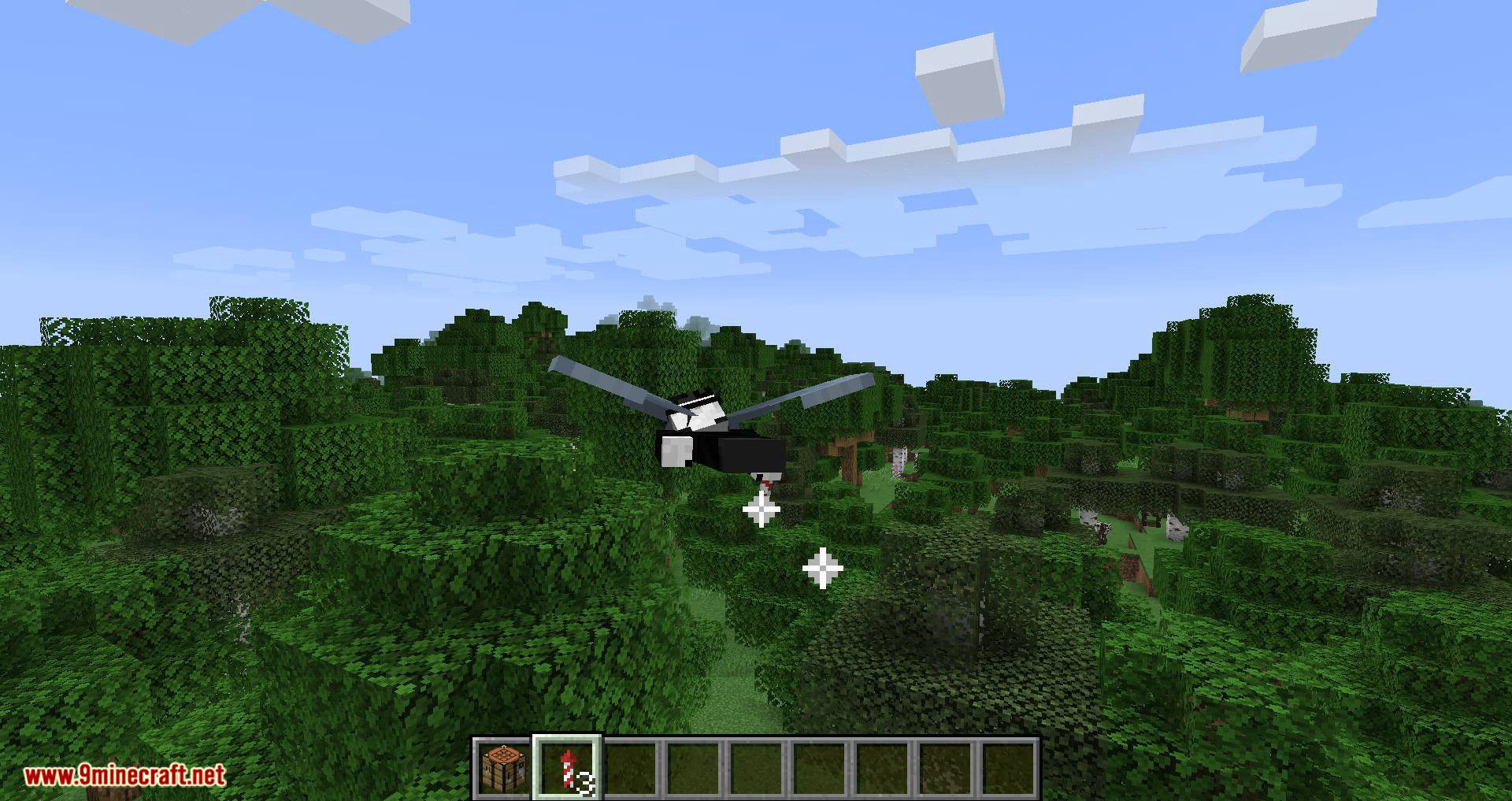 Easy Elytra Takeoff mod for minecraft 10