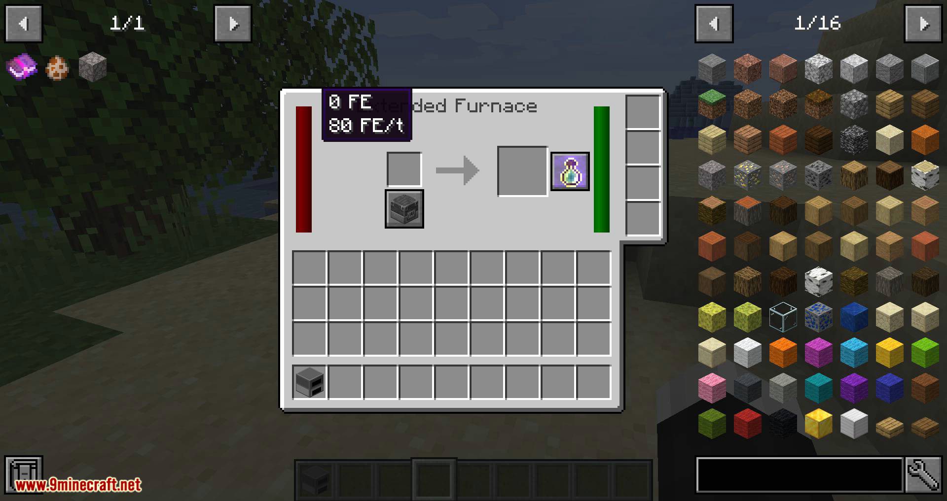 Extended Furnace mod for minecraft 02