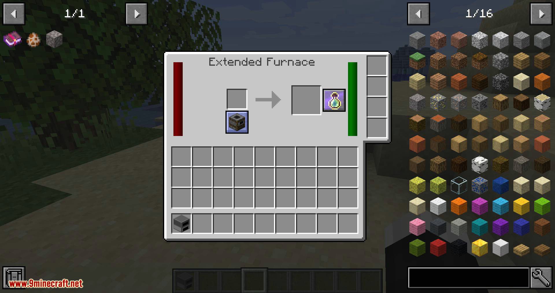 Extended Furnace mod for minecraft 03