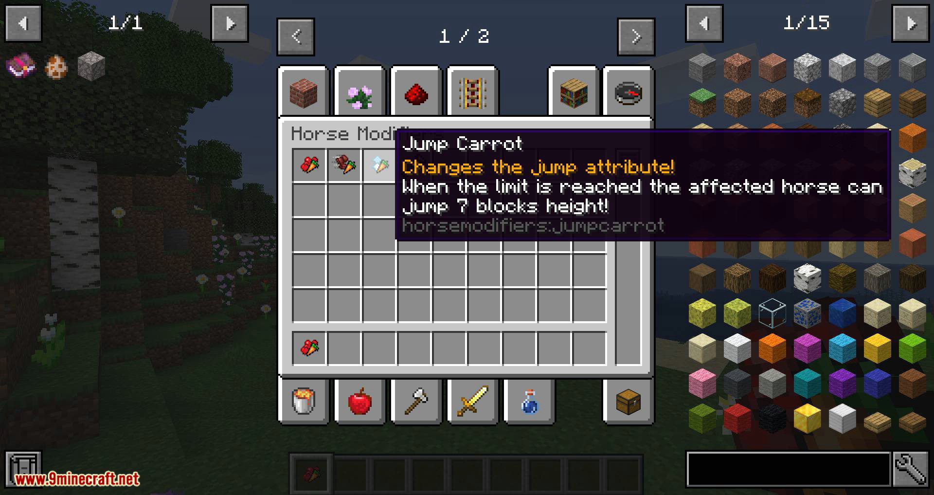 Horse Modifiers mod for minecraft 03