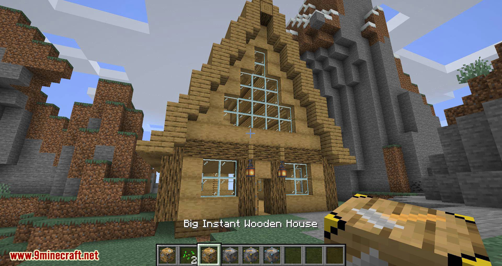 InstaHouses mod for minecraft 10