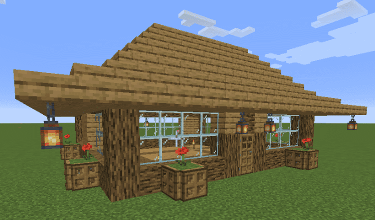InstaHouses mod for minecraft 22