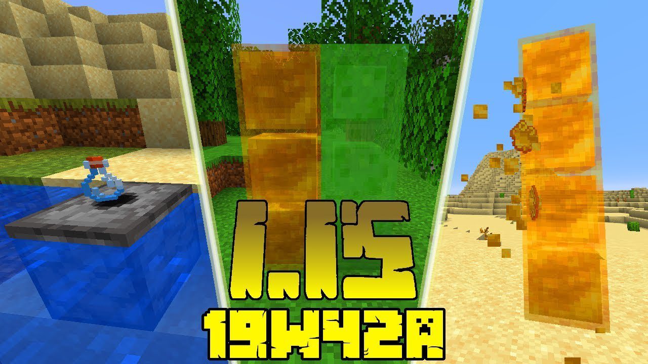 Minecraft 1.15 Snapshot 19w42a