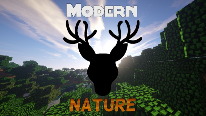 Modern Nature Mod for minecraft logo