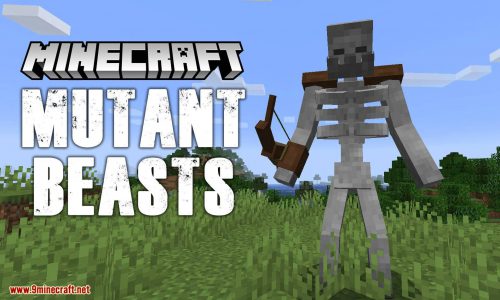 Mutant Beasts mod for minecraft logo