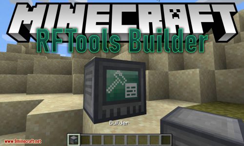 RFTools Builder mod for minecraft logo