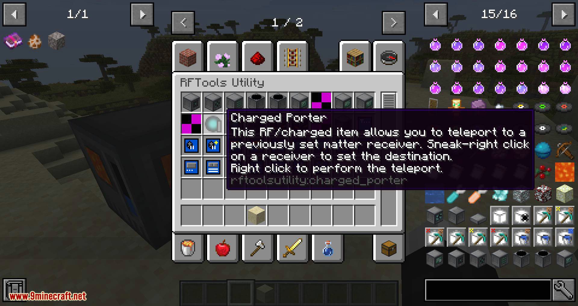 RFTools Utility mod for minecraft 10