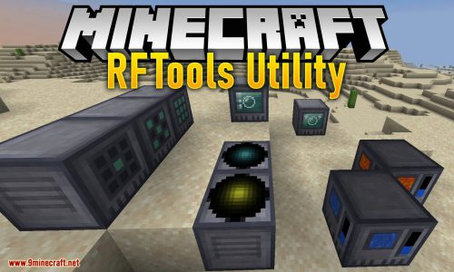 RFTools Utility mod for minecraft logo