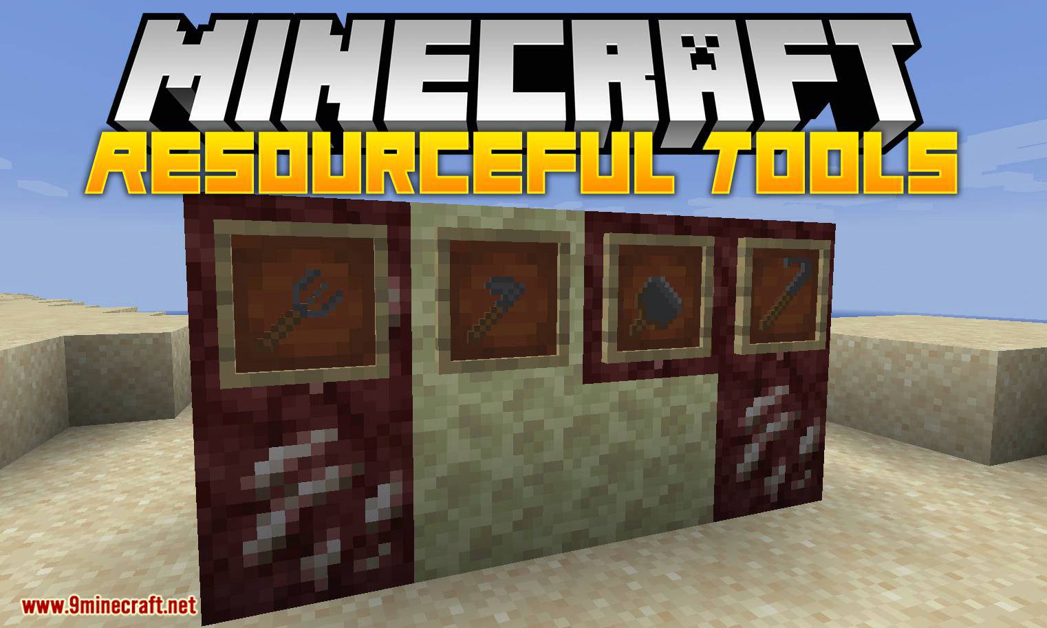 Resourceful Tools mod for minecraft logo