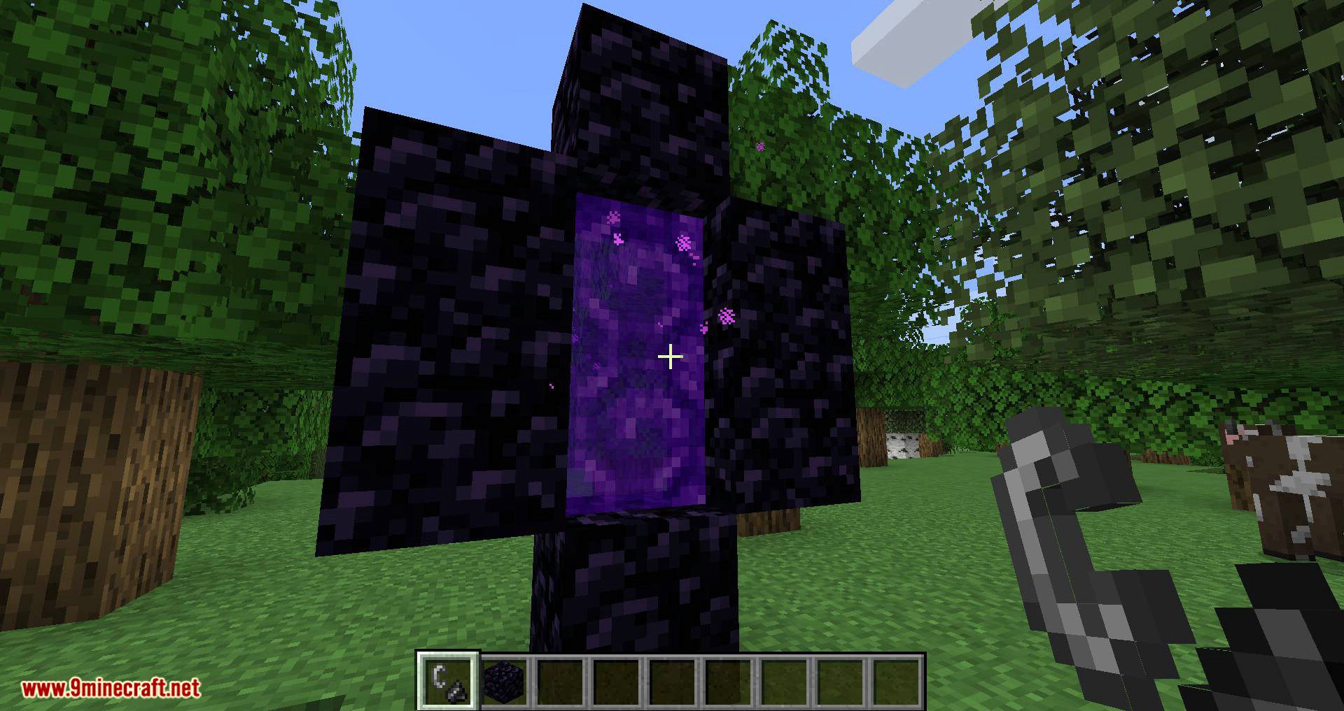Smaller Nether Portals mod for minecraft 07