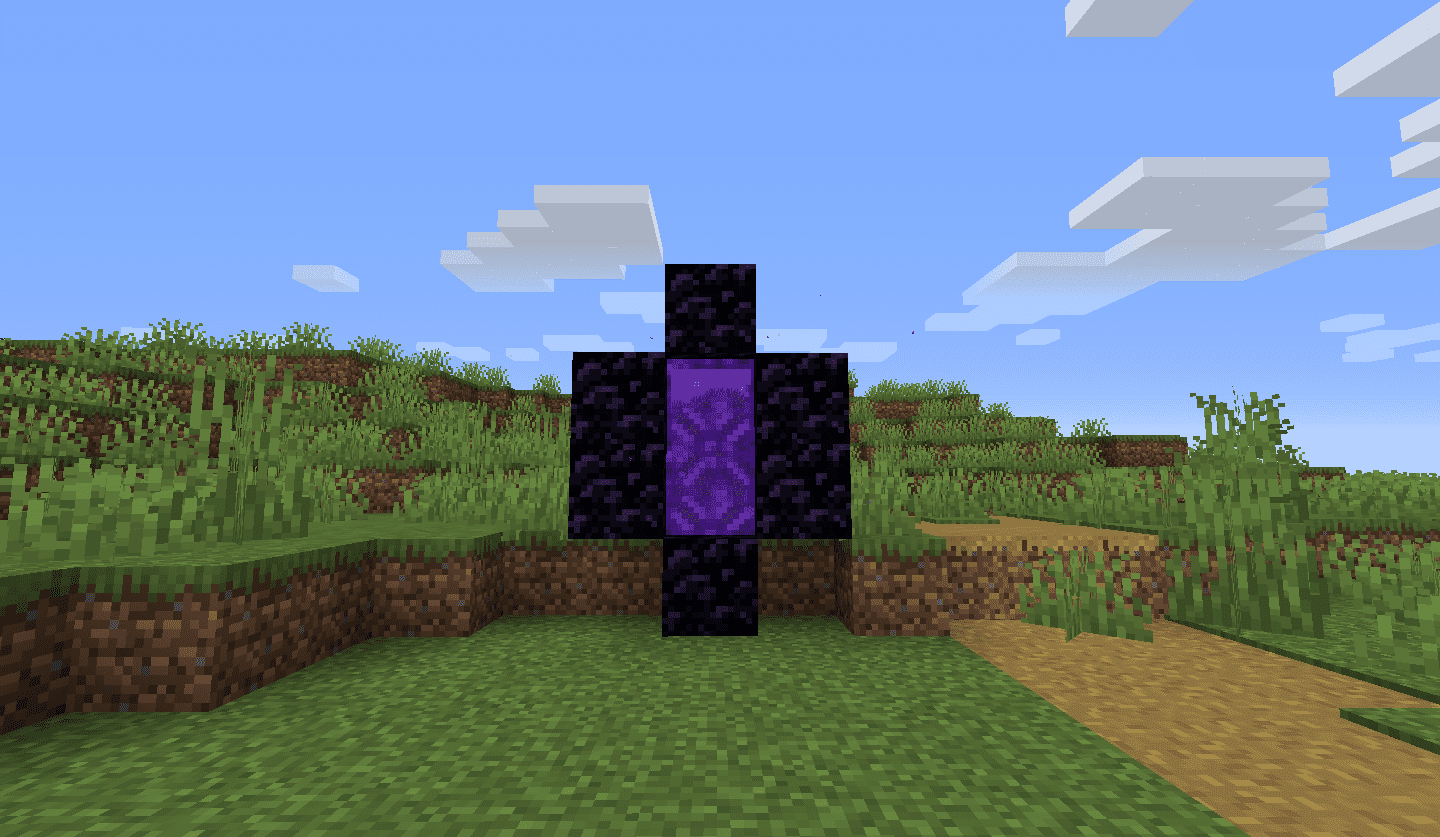 Smaller Nether Portals mod for minecraft 22