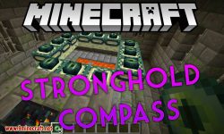 Stronghold Compass mod for minecraft logo