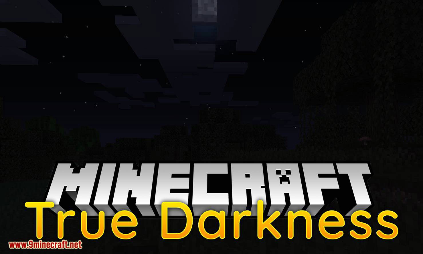 True Darkness mod for minecraft logo