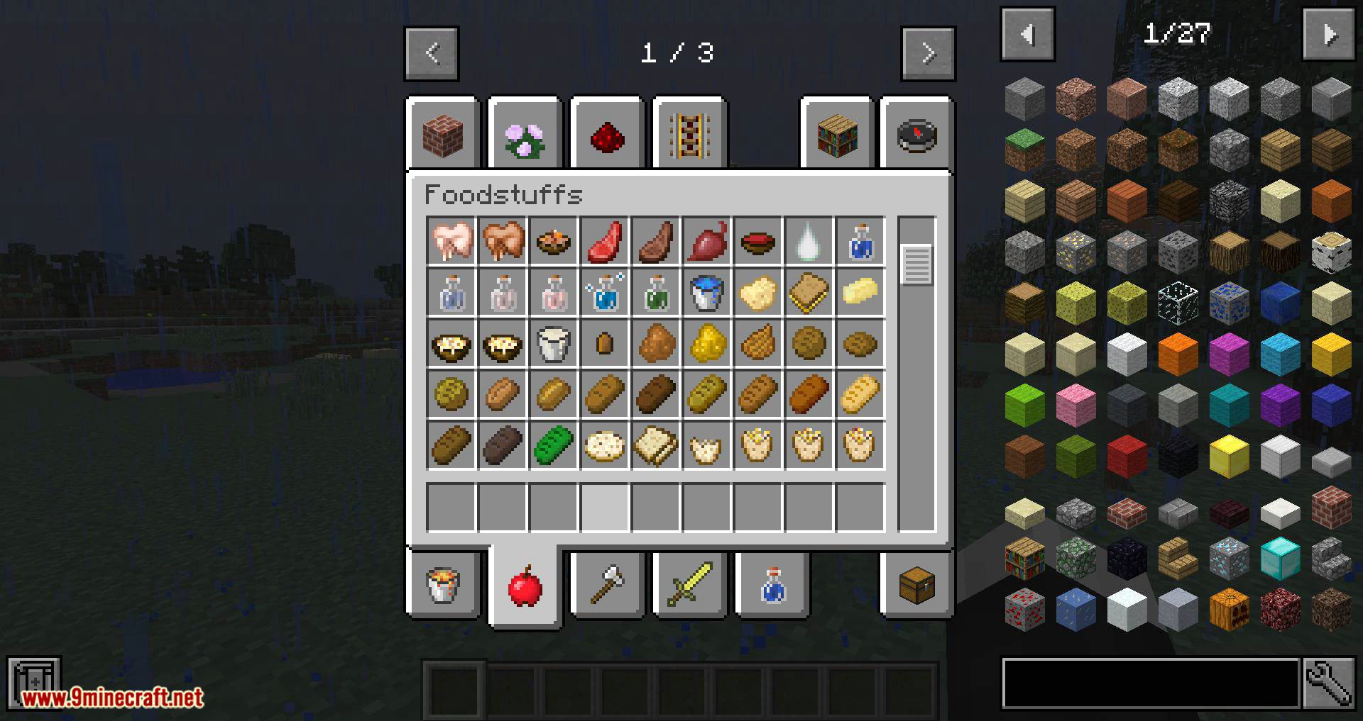 VanillaFoodPantry Mod 1.14.4/1.12.2 (VFP for short) adds new uses