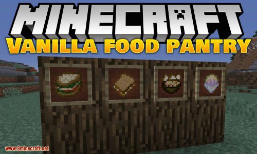 Vanilla Food Pantry Mod for minecraft logo