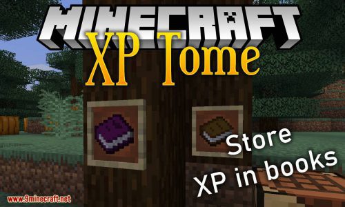 XP Tome mod for minecraft logo