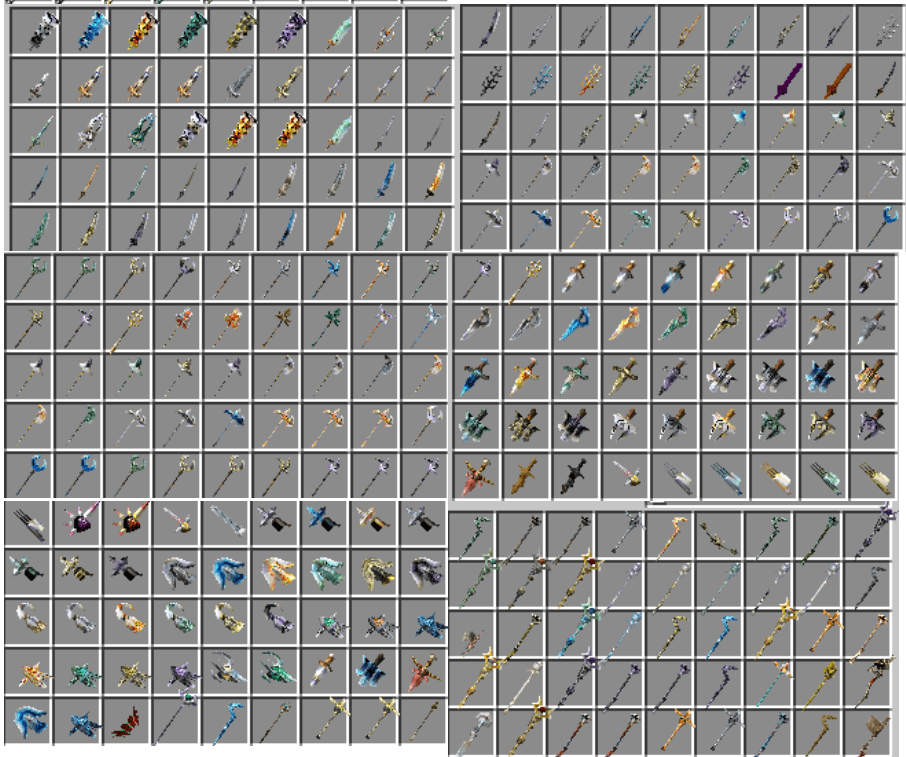 dotHack Weapons mod for minecraft 22