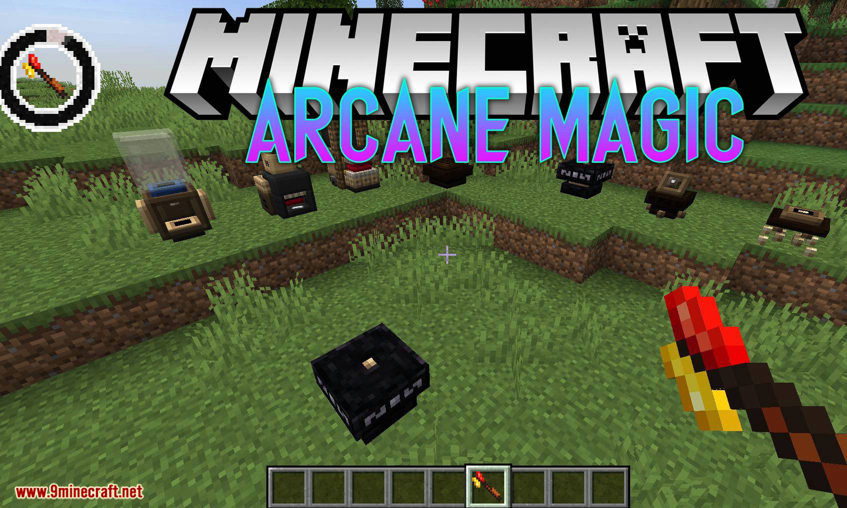 Arcane Magic mod for minecraft logo