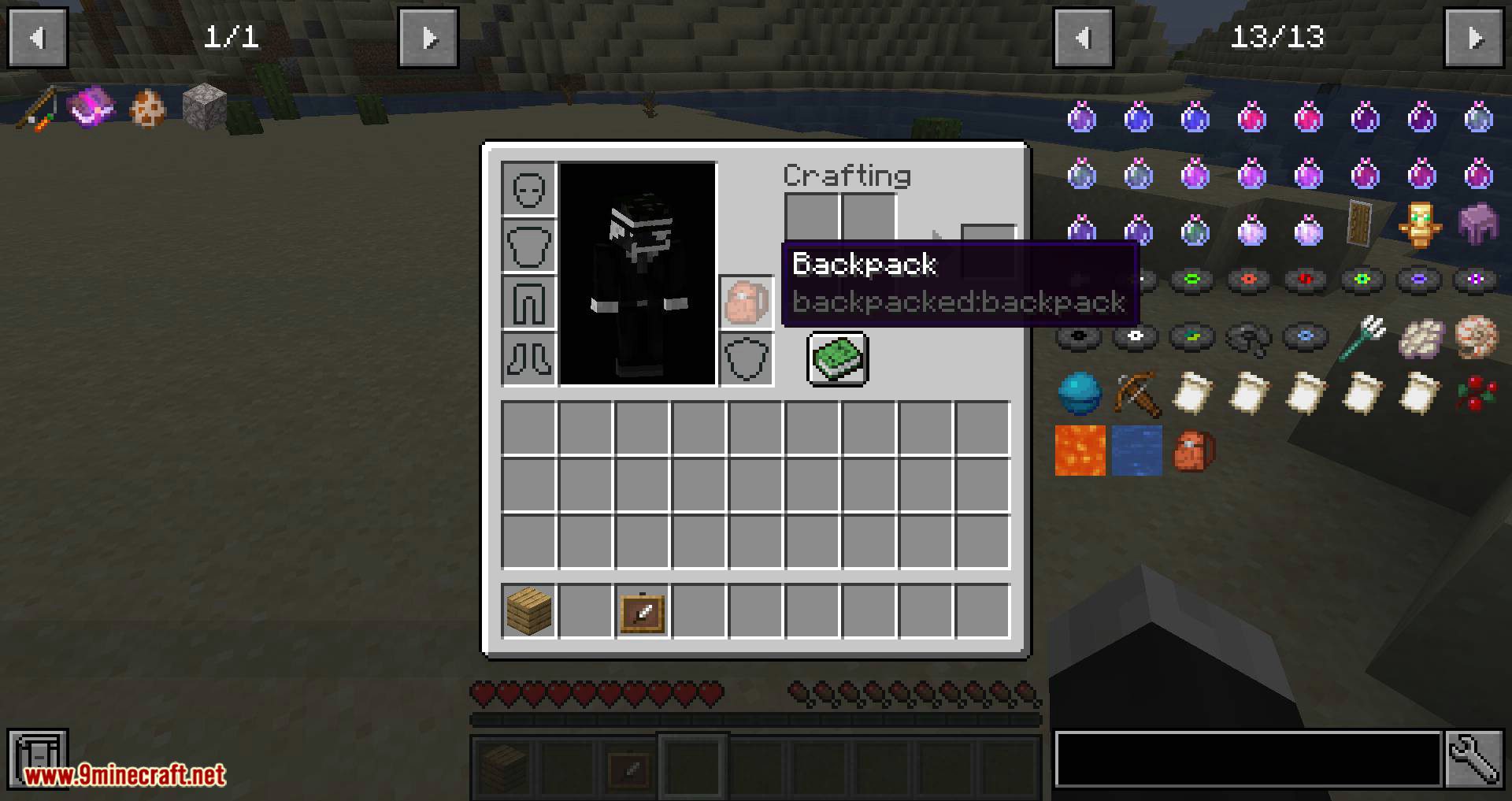 Backpacked mod for minecraft 05
