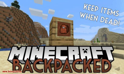 Backpacked mod for minecraft logo