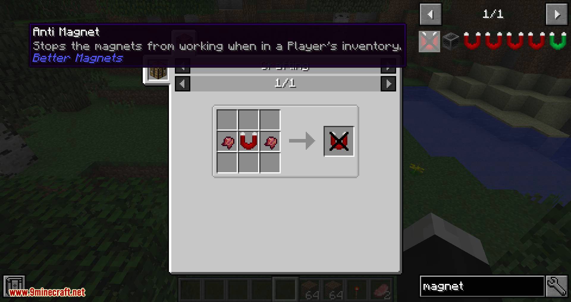 Better Magnets mod for minecraft 12