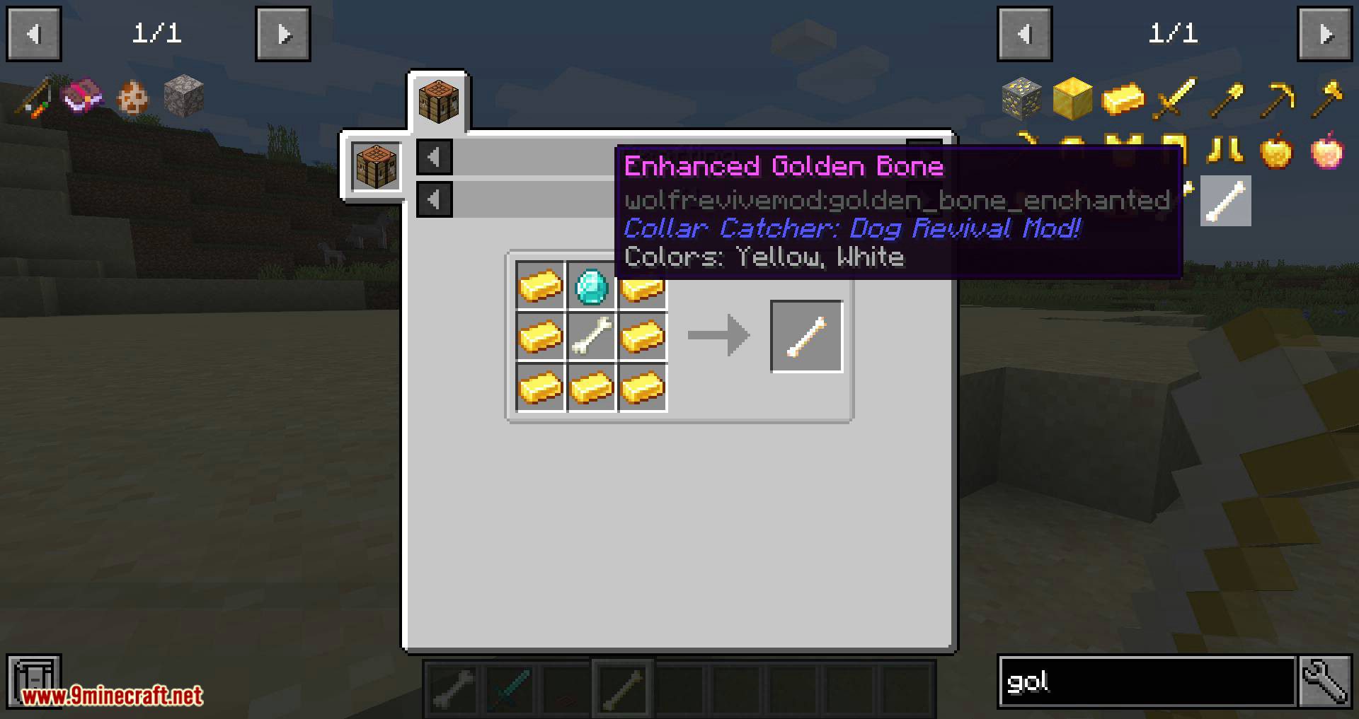 Collar Catcher mod for minecraft 12