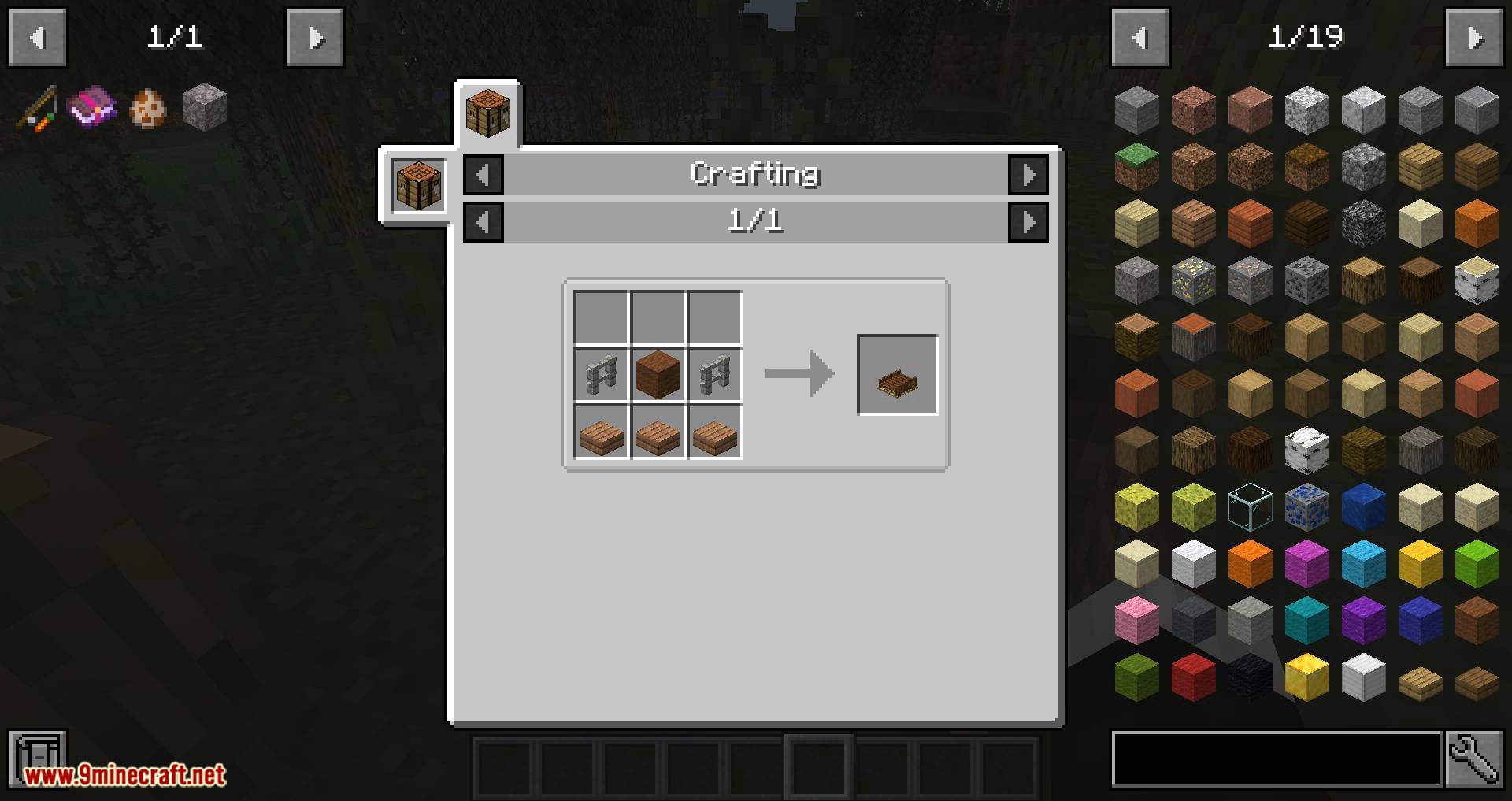 Disc Holder mod for minecraft 01