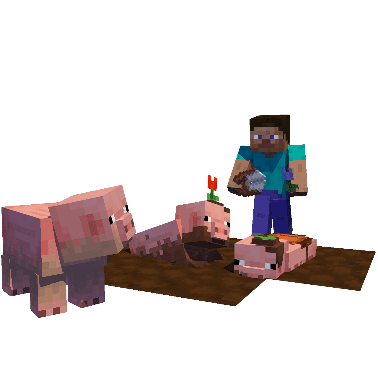 I made a resource pack that adds Minecraft Earth Mobs as biome variants! :  r/Minecraft