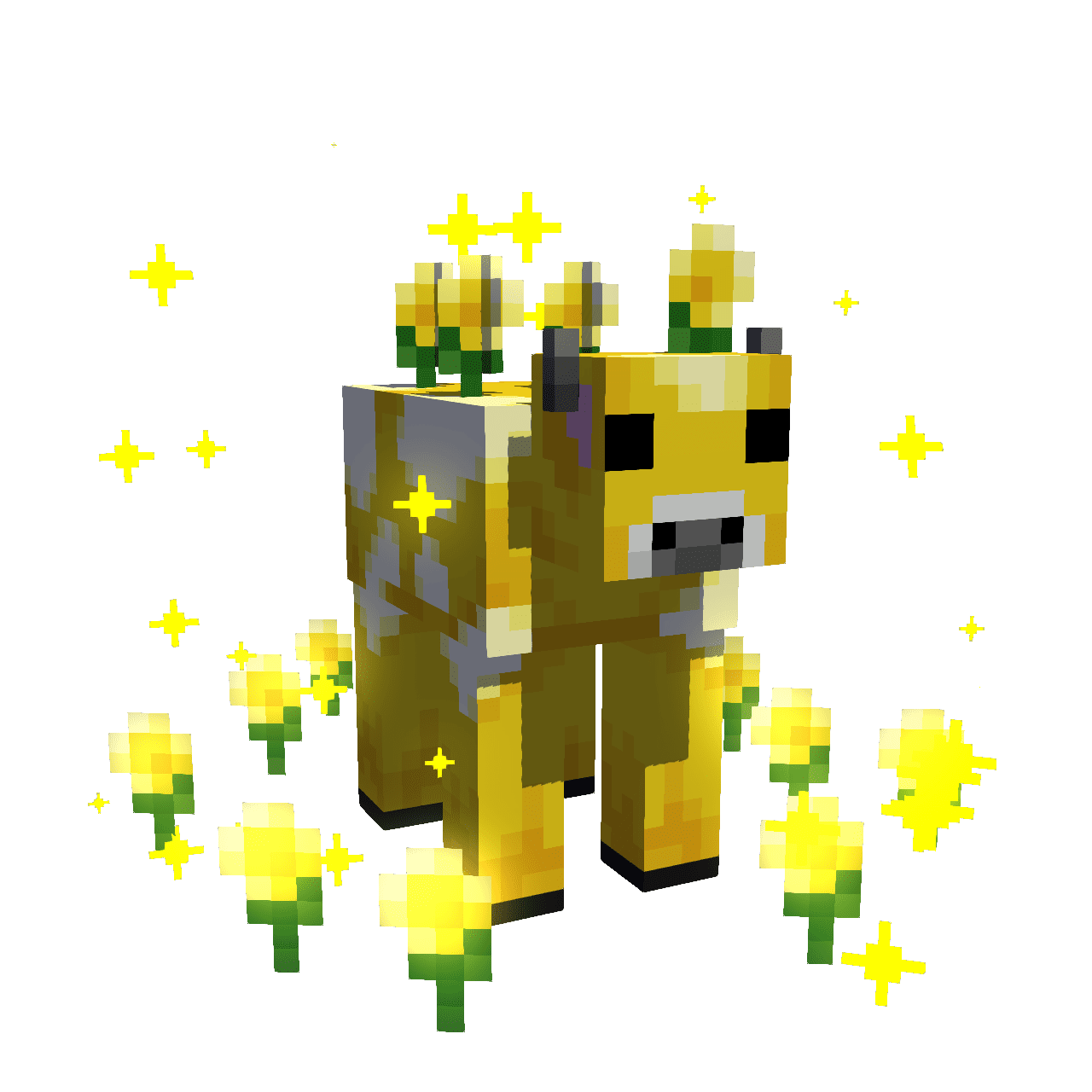 moobloom (minecraft earth) Minecraft Skin  Minecraft earth, Minecraft  mobs, Minecraft