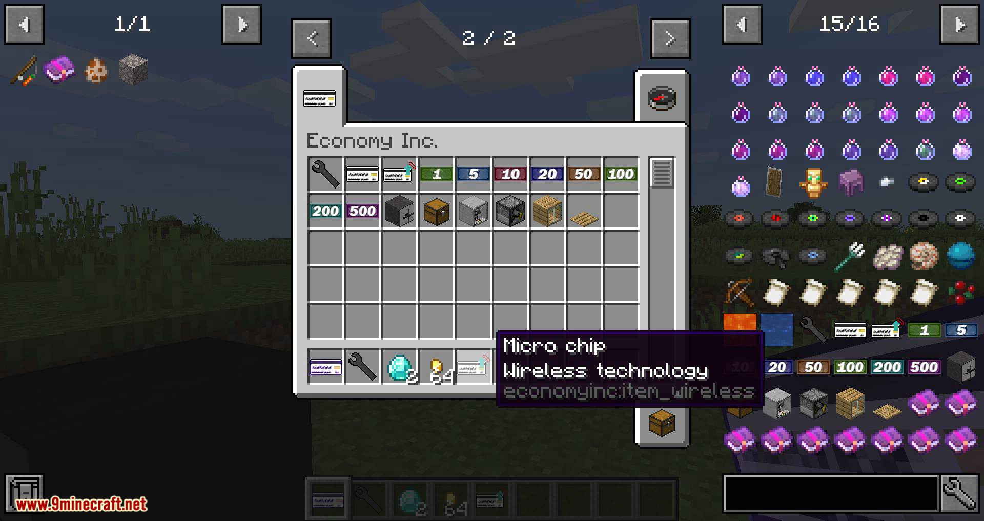 Economy Inc mod for minecraft 12