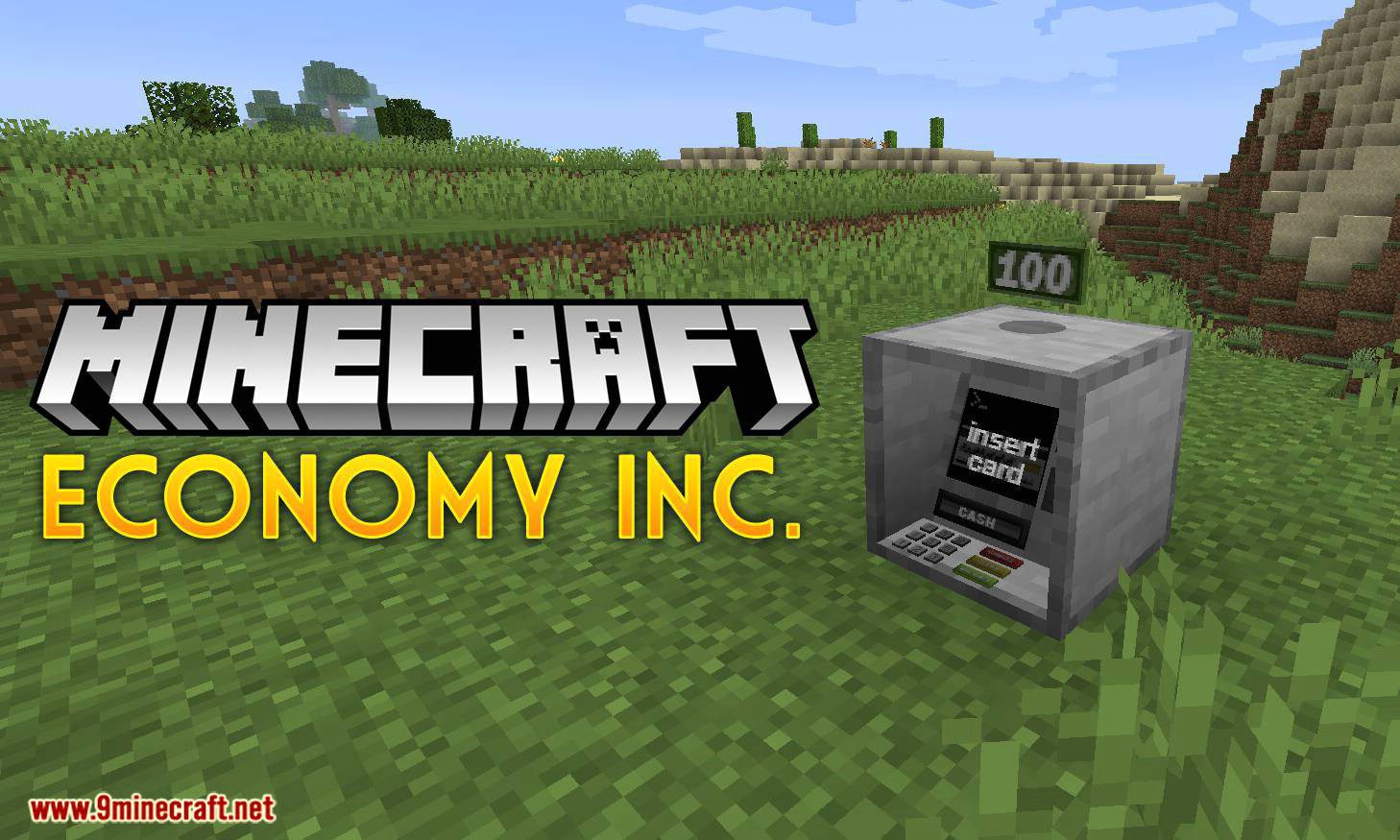 Economy Inc mod for minecraft logo