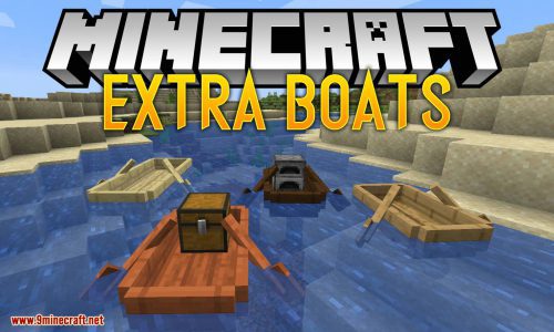 Extra Boats mod for minecraft logo