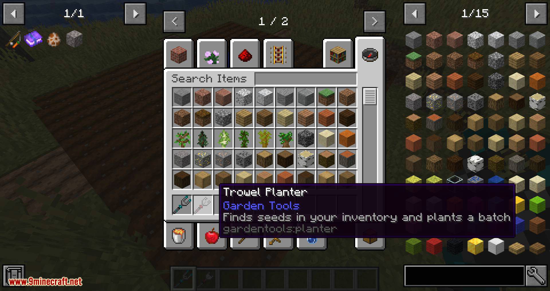 Gardening Tools mod for minecraft 05