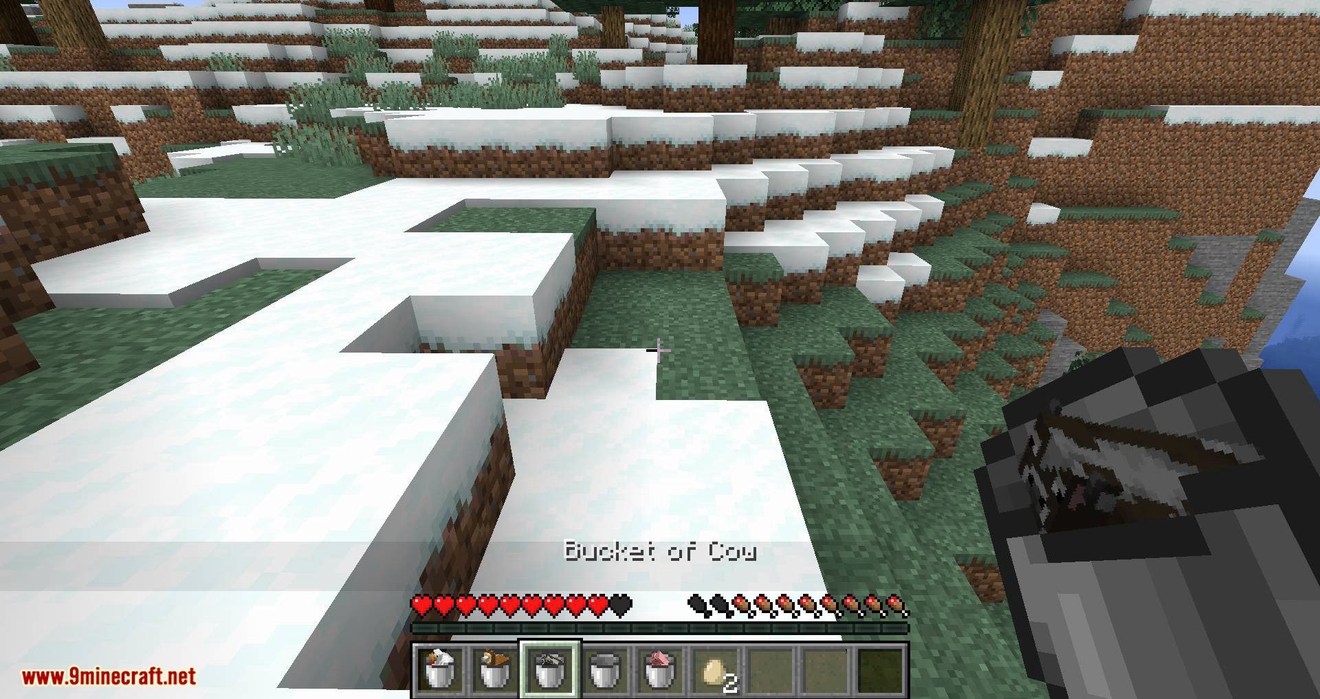Get in the Bucket mod for minecraft 07
