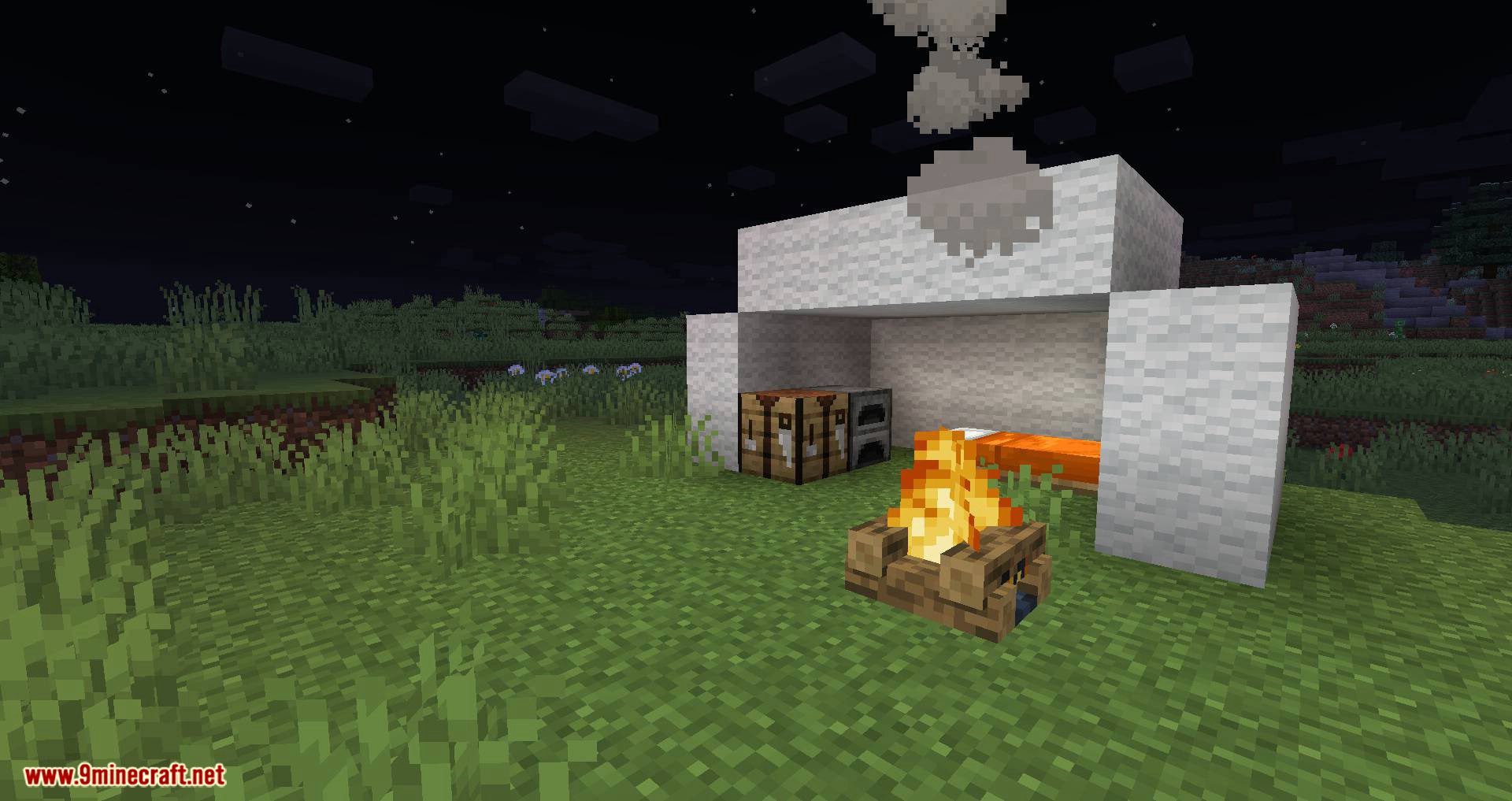 No Hostiles Around Campfire mod for minecraft 07