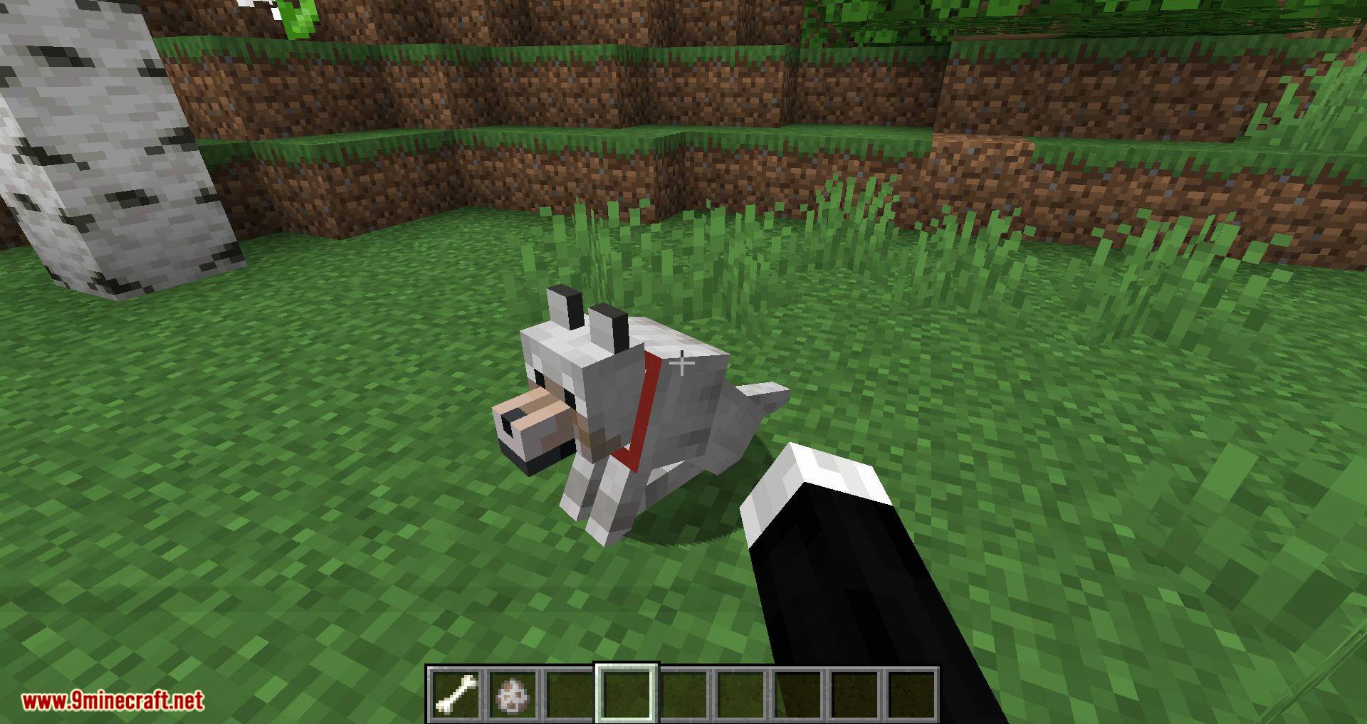Pet Your Wolf mod for minecraft 07